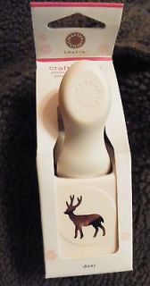 Newly listed RARE Martha stewart DEER craft punch, 1 inch, NEW with 