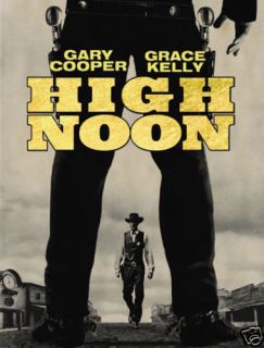 High Noon Gary Cooper Vintage movie poster print 12