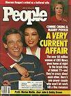 Connie Chung, Maury Povich, Maureen Reagan 1989 People