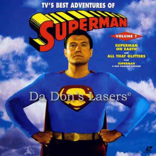 TVs Best Adventures of Superman 1 LaserDisc Reeves Hero Adventure