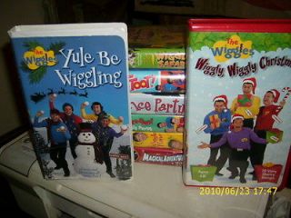 THE WIGGLES CHILDRENS VHS VIDEOS OUT OF PRINT ORIGINAL RETAIL OVER 