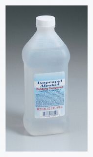 Isopropyl Alcohol 16 oz bottle, external use Sterilizing, Cleaning 