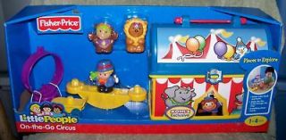 FISHER PRICE LITTLE PEOPLE ON THE GO CIRCUS SET KOHLS