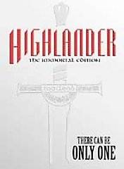 Highlander DVD, 2002, 2 Disc Set, Immortal Edition Tin Case Bonus 