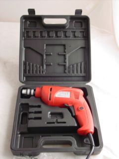 NEW DELUXE ELECTRIC DRILL   3/8 DRIVE CHUCK POWER TOOL