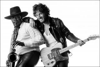 BRUCE SPRINGSTEEN AND CLARENCE CLEMONS PRINT