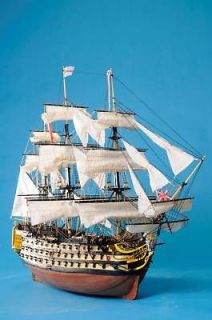 Newly listed HMS Victory 44 Wooden Ship Model 198 Scale Sail boat