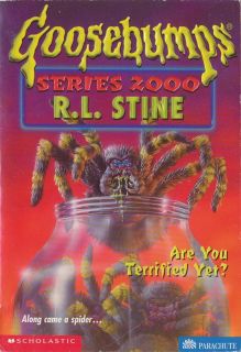 Goosebumps Series 2000 #9 Are You Terrified Yet? by R. L. Stine (1998 