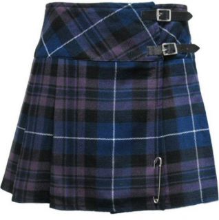 Honour Of Scotland Plaid 16.5 Scottish Mini Kilt Skirt With Free Pin 