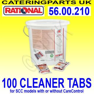 GENUINE ** Rational combi oven cleaning tabs 56.00.210 cleaner 