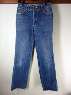 vtg Sergio Valente blue jeans dark wash high waist retro womens sz 