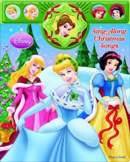 Disney Princess Sing along Christmas Songs 2009, Board Book