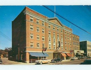 Unused 1950s OLD CARS & NATHAN HALE HOTEL & COFFEE SHOP Willimantic 