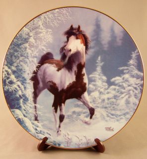 The Hamilton Collection   Unbridled Spirit Plate Collection   Winter 