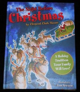 The Night Before Christmas Storybook Hardcover Clement Clark Moore 