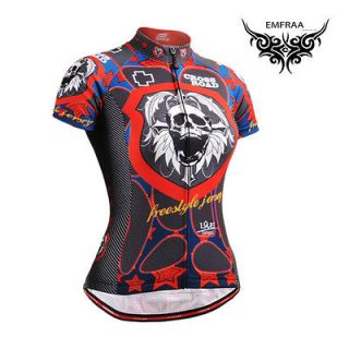   cycling jersey top bike skeleton clothing tight shortsleeve shirt