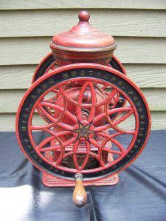 THE SWIFT MILL #13 Cast Iron Coffee Grinder   Lane Brothers 
