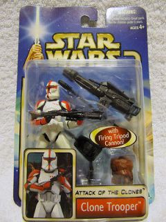Star Wars AotC #17 CLONE TROOPER Figure Collection 1 Hasbro 2002 NIB