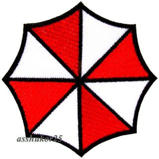 Resident Evil Umbrella Corporation Iron on Patches embroidery