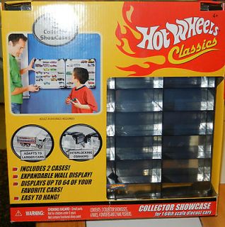  WHEELS CLASSICS COLLECTOR DIECAST 164 CAR EXPANDABLE WALL SHOW CASES
