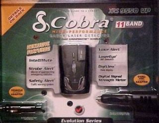 Cobra XRS 9550 VP Radar Detector
