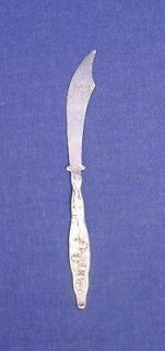 Whiting Sterling Silver LILY OF THE VALLEY Rare Paper Cutter Letter 