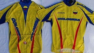 COLOMBIA TRICOLOR TEAM CYCLING JERSEY L NEW