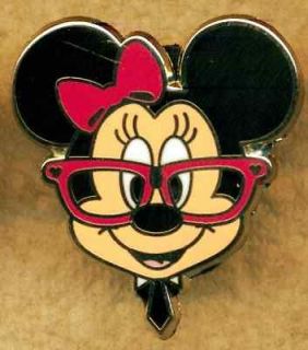   2012 Nerds Rock Head Collection MINNIE WEARS BIG GLASSES ONLY PIN