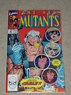 New Mutants 87 1990 1st CABLE 1st Print Todd McFarlane Marvel Comics