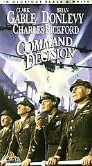 Command Decision VHS, 1991