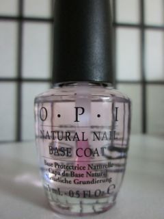 OPI natural nail base coat   15 ml/.5 fl oz