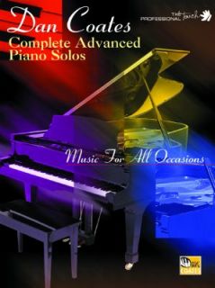 Dan Coates Complete Advanced Piano Solos Music for All Occasions 1999 