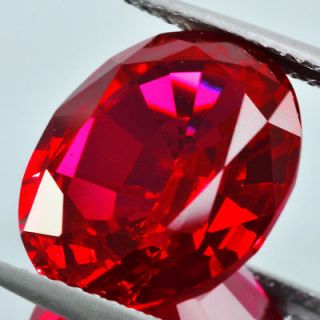 CERTIFIED 2.84ct. 100%NATURAL VERY GOOD COLOR BLOOD RED RUBY 