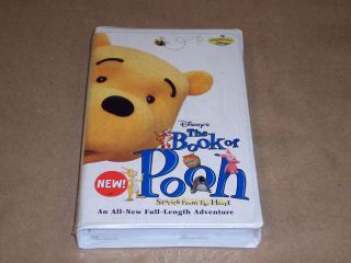 the book of pooh stories from the heart clamshell DISNEY NEW VHS TAPE