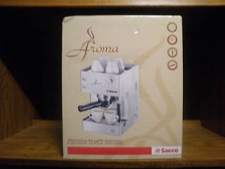 BRAND NEW IN BOX  SAECO AROMA Cafe Espresso Coffee Machine  BLACK