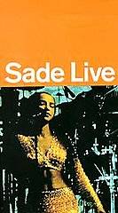 Sade   Live Concert Home Video VHS, 1994