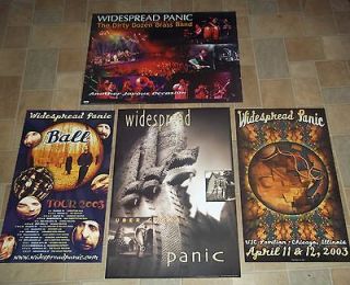 wsp WIDESPREAD PANIC concert tour album 4 POSTER LOT uic chicago +fall 