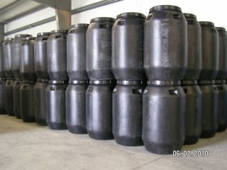 55 gallon plastic drum rain barrel pickle barrel