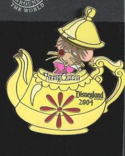  Disneyland Disney Alice in Wonderland Dormouse in Teapot Slider Pin
