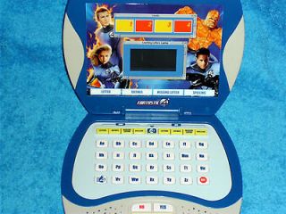   FANTASTIC 4 LEARNING LETTERS LAPTOP COMPUTER   GREAT TEACHING TOY