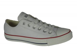 Converse Chuck Taylor All Star Leather Optical White Low Top Sneakers