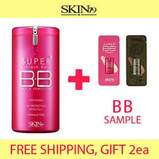   Pink Super Plus TRIPLE FUNCTION BB Cream 40g + Free 2 Sample k   pop