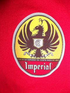 Imperial Beer T Shirt Costa Rica Mens Cotton Red Alcohol Cerveza XL