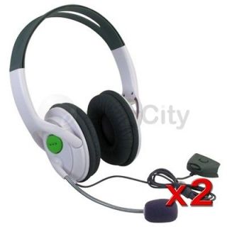   Packs Live Headset Headphone With Microphone for XBOX 360 Slim NEW US