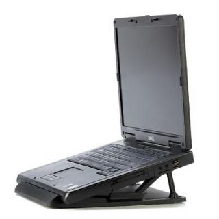 Universal Laptop computer Desk Stand Portable Rotating Base Adjustable 