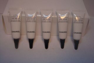 5x Chanel Ultra Correction Line Repair Anti Wrinkle Eye Cream SAMPLES 