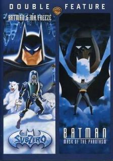 BATMAN MASK OF THE PHANTASM/BATMAN AND MR. FREEZE   SUB ZERO [DVD NEW 