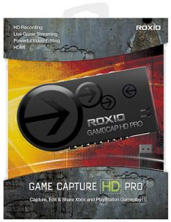 Roxio Video Game Capture HD PRO EN Xbox 360 PS3 to Windows PC