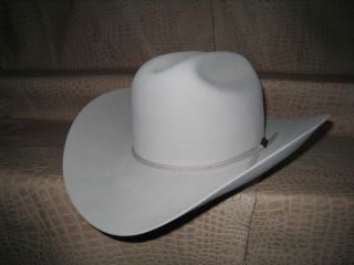 Larry Mahans Chocolate 4x Beaver Fur Felt Cowboy Hat