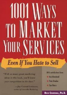   People Who Hate to Sell by Richard C. Crandall 1998, Paperback